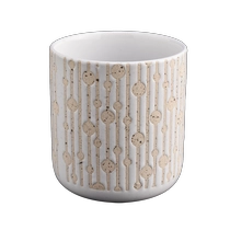 China ceramic containers for candles 12 oz manufacturer