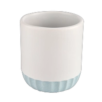 China Sandy SureFace Ceramic Lilin Jar dengan tudung dari Gelas Sunny pengilang