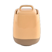 China massage ceramic candle jars wholesale with lids manufacturer