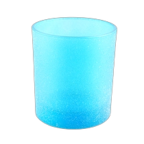 porcelana Venta al por mayor, tarros de velas de Bule de fondo redondo, recipientes de velas mate mate fabricante