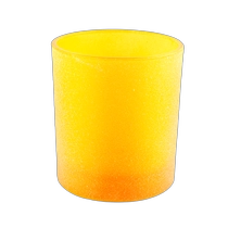 porcelana Tarros de vela amarillos transparentes personalizados de 300ml para decoración del hogar boda fabricante