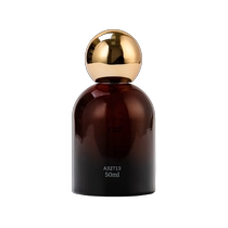 Kina 50 ml glas parfume flasker logo glas parfume flaske med kuglehætte fabrikant