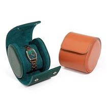 China PU leather watch box manufacturer jewelry packaging watch box full leather roll box customization color manufacturer