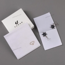 Chine Yadao neige blanc sac usine anneau emballage sac en gros personnalisé velours fini sac pour bijoux fabricant