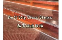 Anti Slip Laminated Glass Stairs