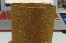 Golden Glitter Powder Glass Candle Holder Factorys and Suppliers