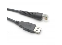 ¿Para qué se utiliza un cable de escáner de código de barras USB RJ45 RJ48 RJ50?