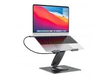 Let me introduce our popular iPad and laptop hub stand docking