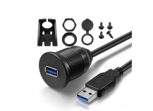 자동차 대시보드용 방수 USB 패널 나사 마운트 케이블이란 무엇입니까?
