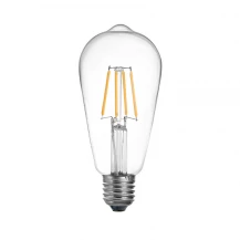 China Classic ST64 LED filament bulbs 6.5W manufacturer