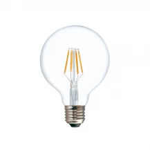 Çin Edison klasik dünya G95 4W kısılabilir LED filament ampuller üretici firma