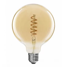 China Flexible LED Globe Filament bulbs G125 4W manufacturer