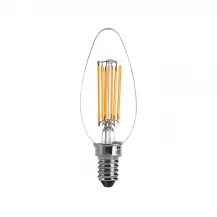 China LED filament light bulb C35 5.5W manufacturer