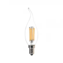 China Tailed Candle CA35 LED Filament Lamps 5.5W manufacturer