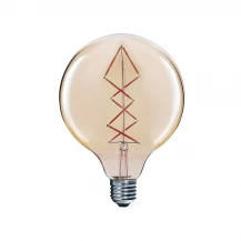 China Vintage Edison Spherical Filament Bulb G125 manufacturer