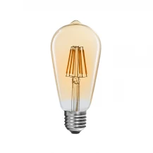 China Vintage LED Filament bulbs ST64 6W manufacturer