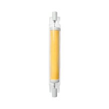 Chiny R7S 118MM Lampa LED ze szklaną rurką, 10W, przyciemniona, bez migotania producent