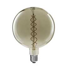 porcelana Bombilla de filamento LED espiral doble regulable G300 fabricante