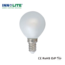 China Full Glass LED bulbs Golf ball G45 P45 manufacturer