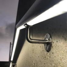 Chine Main courante lumineuse menée lumineuse d'acier inoxydable pour des escaliers fabricant