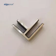 China CRL Reling Hardware Vierkante Hoek Clip 12mm Glasklem fabrikant