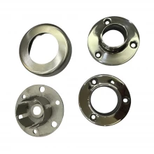 China stainless steel balustrade post base plate flange cover manufacturer