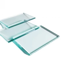 China cut to size clear tempered glass for glass railings manufacturer