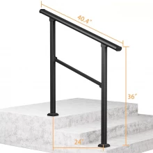 Chine Rails à main pour marches extérieures, 3 pas d'escalier et kit de garde-corps d'escalier intérieur fabricant