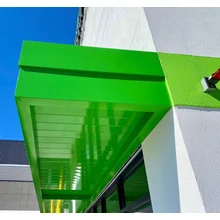 China Customized Commercial and Residential Aluminum Alloy Entrance Door Patio Canopies Awnings for Sunshade Rain Waterproof manufacturer