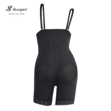 China S-SHAPER Fajas Columbian Post Surgery Lift Butt Bodysuit Support Fat Transfer Surgical Shapewear manufacturer