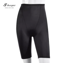 China S-SHAPER Fajas Colombian Post Surgery Shapewear High Waist Compression Mid-thigh Capri Support Fat Transfer manufacturer