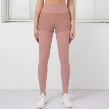 Китай Женские штаны для йоги S-SHAPER, бесшовные леггинсы для йоги с эффектом наготы, сексуальные леггинсы для занятий спортом, женские леггинсы для фитнеса производителя