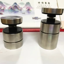 China 1 1/2" diameter adjustable glass standoff for 1/2" glass manufacturer