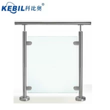 Cina balaustra di vetro di 1,1 metri di altezza in acciaio inox posta LCH-106\/107\/108 del sistema di inferriata di vetro produttore