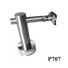 China 12mm adjustable glass mounting handrail bracket manufacturer