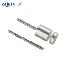 China 30mm Diameter glass standoff hardware used for glass railing manufacturer
