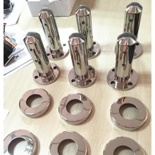 China 316 aço inoxidável de vidro sem moldura balaustrada espigão fabricante