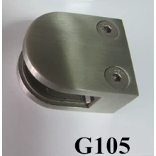 China 54x45x28mm stainless steel D glass clamp for 12mm tempered glass railing manufacturer