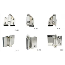 China 8 12 mm glass gate hinge for swimming pool fabricante