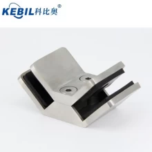 China 90 degree 316 standoff glass clamp for balcony glass railing or stair manufacturer