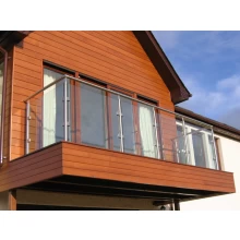 Chiny 900 1500mm frame glass railing producent