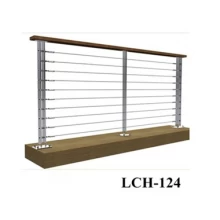 Cina 900 1500mm high cable balustrade post produttore