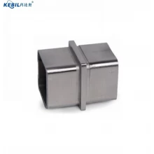 China Stainless Steel Handrail Railing Connectors For Square Tubes manufacturer