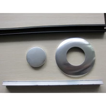 China Aluminum profile end cap and base cover for round and square 50x50mm aluminum balustrade posts manufacturer