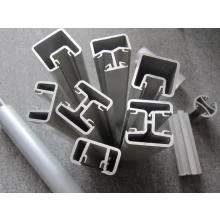 China sistema de trilhos de alumínio pós corrimão de vidro quadrado fabricante