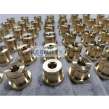 China CNC machining Brass wire rope ferrules end stop manufacturer