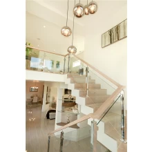 China China manufacturer supply stainless steel frame glass balustrade glass railing manufacturer