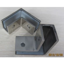 China Corner glass clamp for frameless glass fence manufacturer