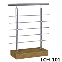 China Crossbar balustrade post for balcony railing designs, LCH-101 manufacturer