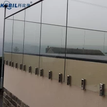 China Duplex 2205 seitlich montierter Glaszapfen für Schwimmbadzaun oder Balkonglasgeländer Hersteller